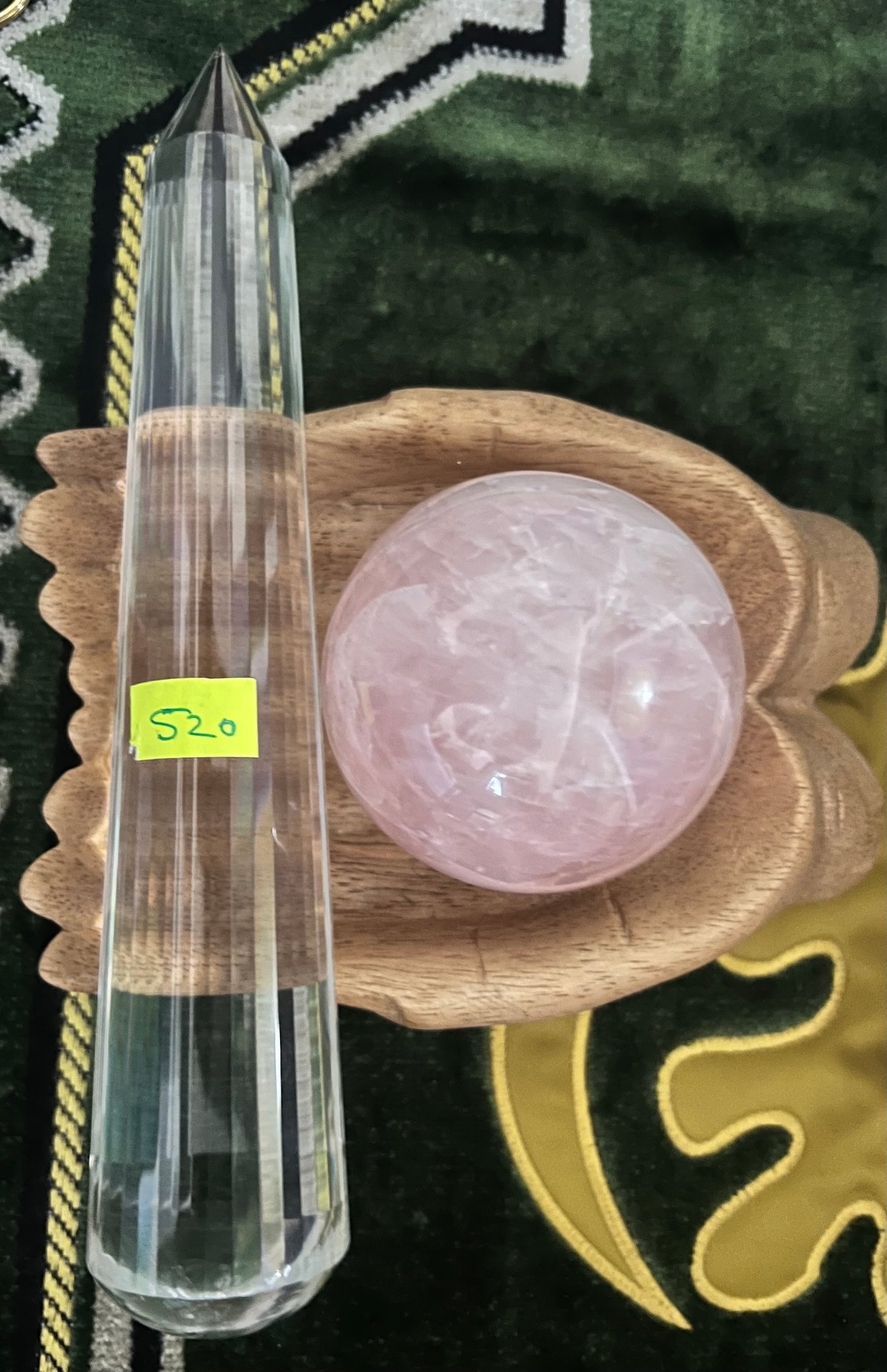 520g Pranic Healing Laser Crystal – 36 Facets