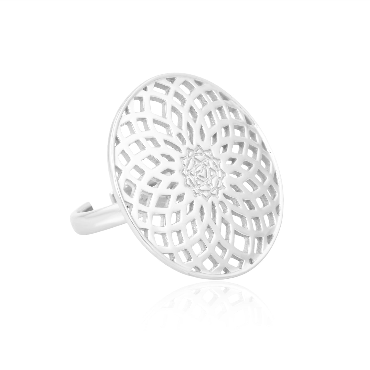 Energy Generator Ring (Silver)