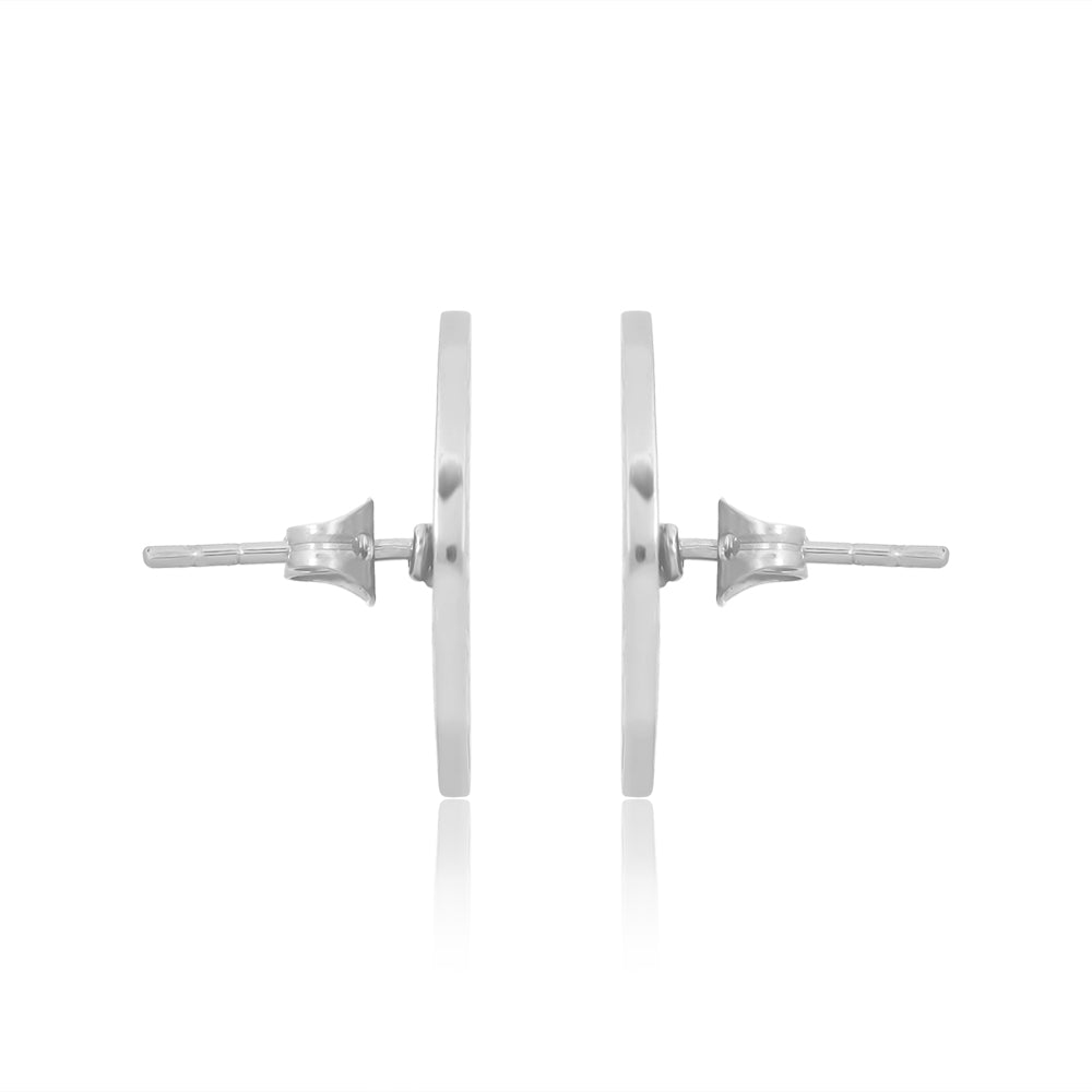 Flower of Life Earrings- Silver