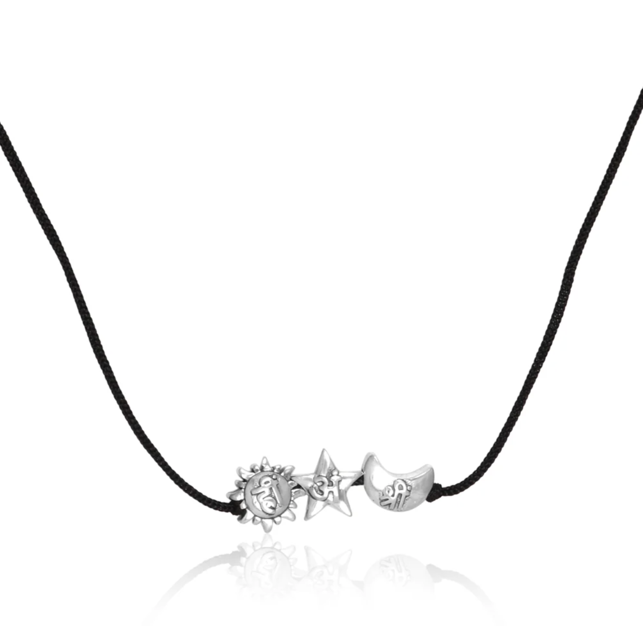 Sun, Moon, Star Necklace