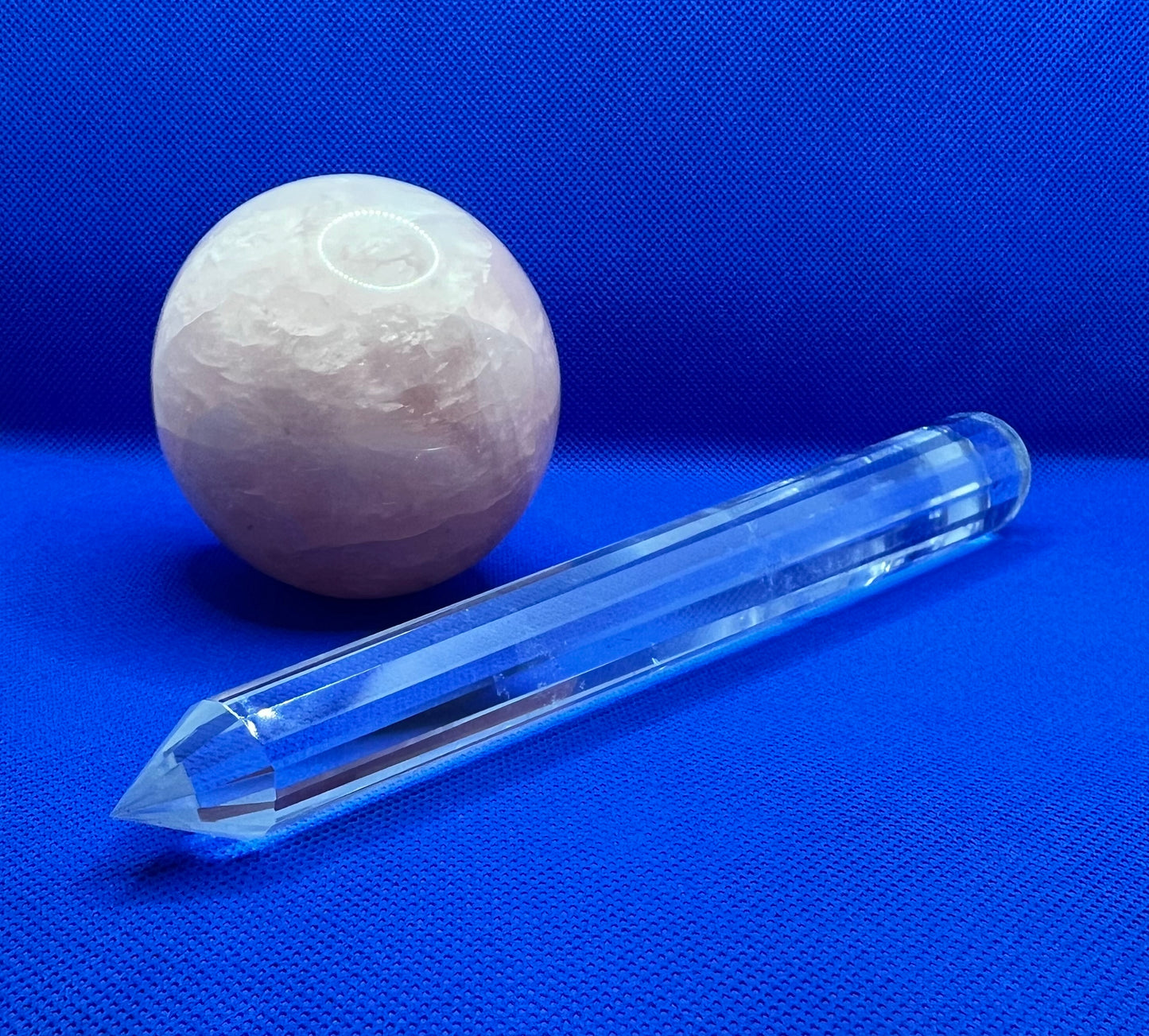 214g Pranic Healing Laser Crystal – 18 Facets