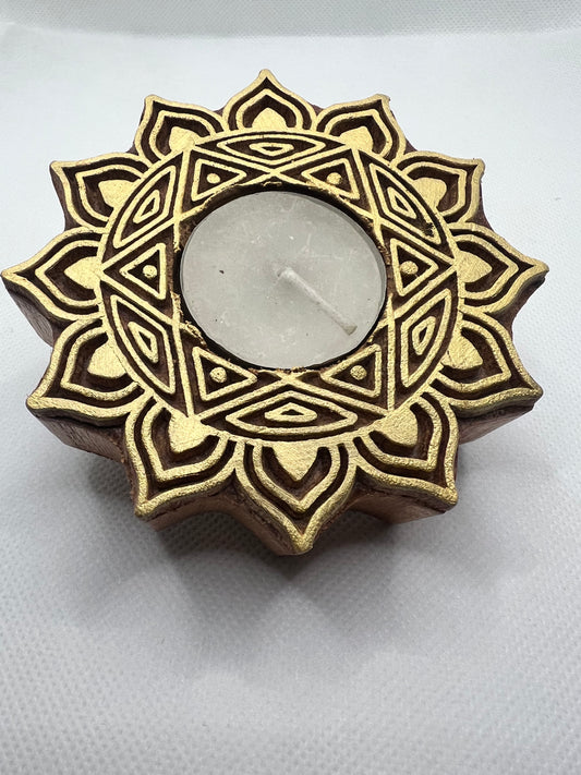Heart Chakra Candle Holder