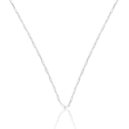 Paperclip Chain- SIlver