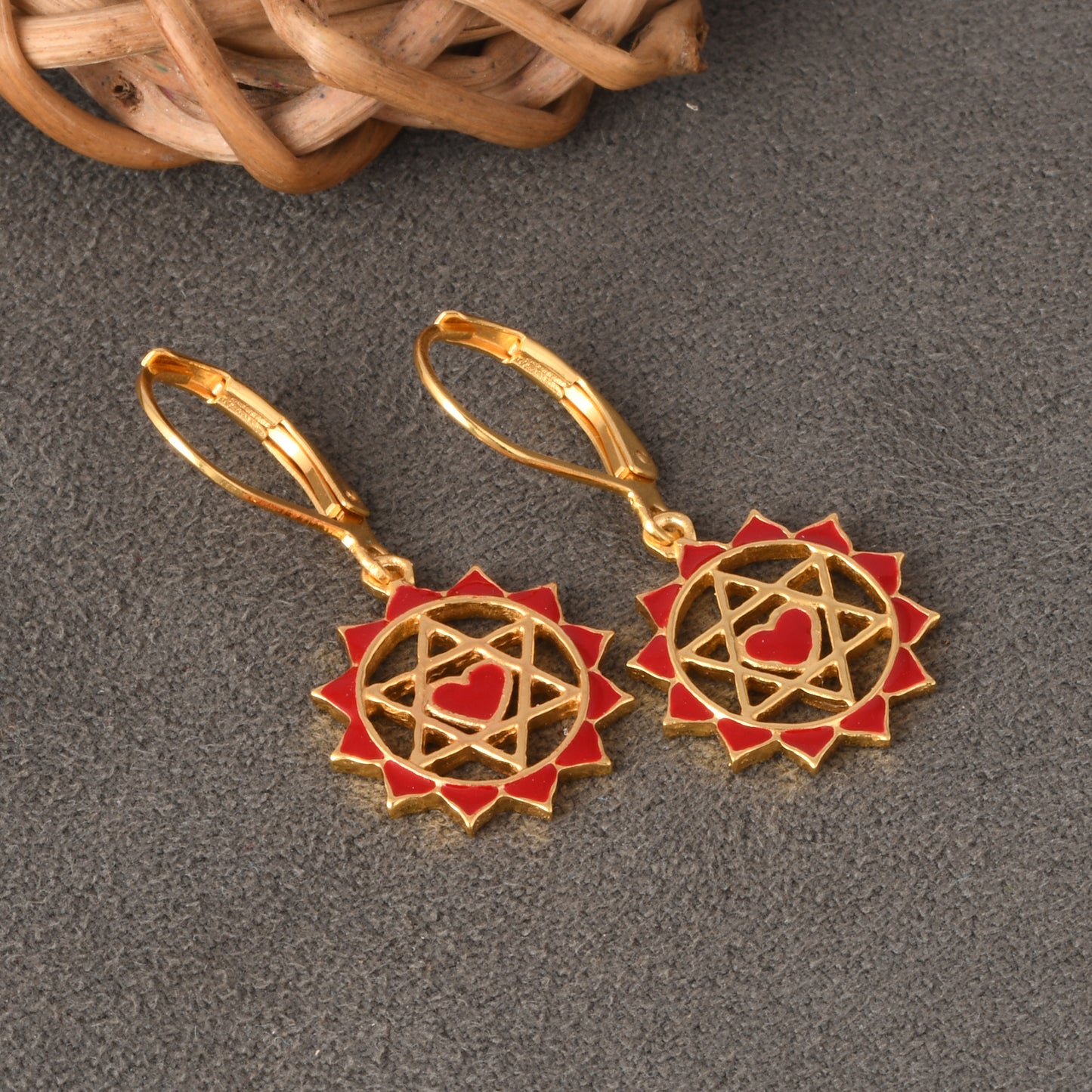 Twin Hearts Earrings